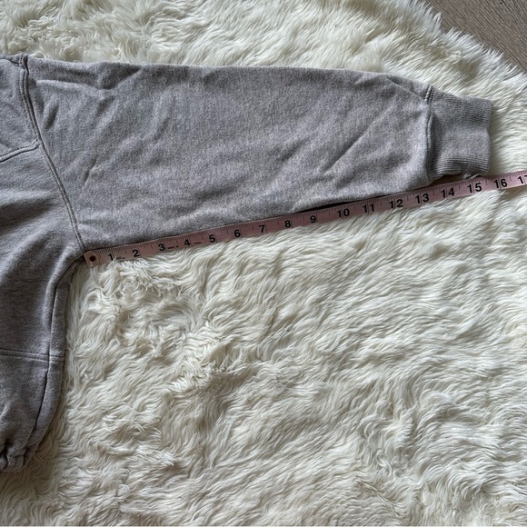 Spiritual Gangster Sweatshirt Canyon Crewneck Pullover Cropped Heather Gray S - Picture 12 of 12